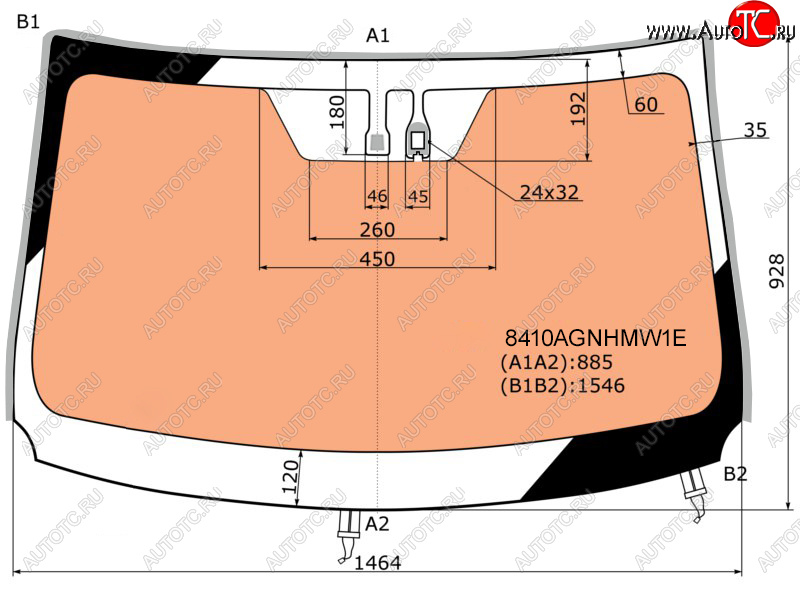 22 699 р. Стекло лобовое (Обогрев полный Датчик дождя Молдинг) Toyota RAV4 (XA40) 12-19 FUYAO 8410AGNHMW1E  с доставкой в г. Вологда