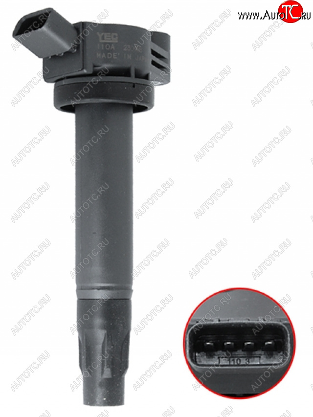 3 399 р. Катушка зажигания TOYOTA KLUGERHIGLANDER MCU2#RX300330350 MCU3# 03- 3MZ-FE YEC IGC110A  с доставкой в г. Вологда