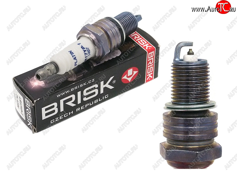 529 р. Свеча зажигания TOYOTA LITEACEDYNA 88- 2Y3Y4Y1RZ5MGEU4KE BRISK LR17YP-1  с доставкой в г. Вологда