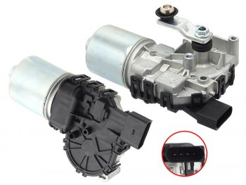 Мотор трапеции стеклоочистителя SKODA RAPID 13-2020-FABIA 15-VW POLO20-SEAT TOLEDO 13-19 SAT ST-299-0013
