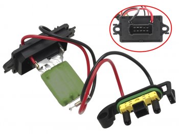 Резистор мотора отопителя RENAULT MEGAN II 02-09 SAT ST-495-0012
