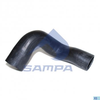 1 259 р. Шланг КАМАЗ-5490 MERCEDES радиатора SAMPA SAMPA 010.316  с доставкой в г. Вологда. Увеличить фотографию 4