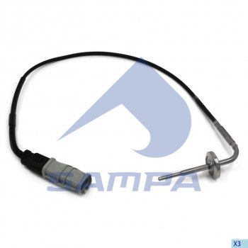 Датчик температуры MAN TGL,TGS,TGX,TGA,TGM выхлопых газов SAMPA SAMPA 024.254