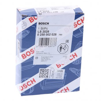 5 199 р. Датчик кислорода DAEWOO Nexia (09-),Leganza,Nubira CHEVROLET Lanos,Rezzo BOSCH BOSCH 0258002028  с доставкой в г. Вологда. Увеличить фотографию 2