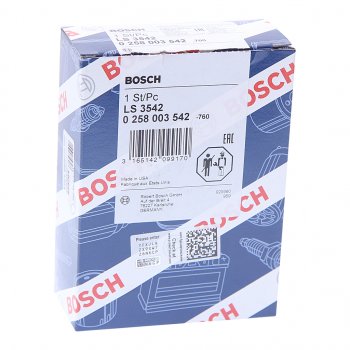 7 599 р. Датчик кислорода HONDA CR-V BOSCH BOSCH 0258003542  с доставкой в г. Вологда. Увеличить фотографию 2