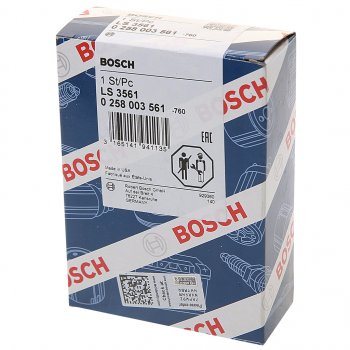 7 749 р. Датчик кислорода BMW 3 (E46),7 (E38) после катализатора BOSCH BOSCH 0258003561  с доставкой в г. Вологда. Увеличить фотографию 2