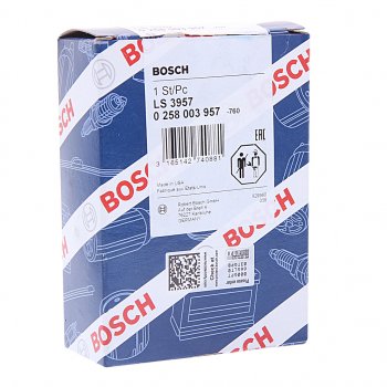 6 699 р. Датчик кислорода VW AUDI SEAT VOLVO FIAT FERRARI 3 контакта BOSCH BOSCH 0258003957  с доставкой в г. Вологда. Увеличить фотографию 2