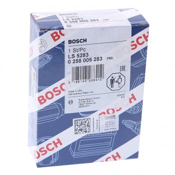 7 999 р. Датчик кислорода CITROEN C3 (до катализатора) BOSCH BOSCH 0258005283 BOSCH 0258005283  с доставкой в г. Вологда. Увеличить фотографию 2