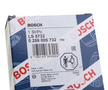 4 999 р. Датчик кислорода DAEWOO Matiz универсальный BOSCH BOSCH 0258005732 BOSCH 0258005732  с доставкой в г. Вологда. Увеличить фотографию 3