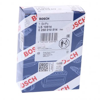 8 899 р. Датчик кислорода CHEVROLET OPEL BOSCH BOSCH 0258010514  с доставкой в г. Вологда. Увеличить фотографию 2