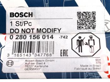 4 649 р. Форсунка MERCEDES C (W203) топливная BOSCH BOSCH 0280156014  с доставкой в г. Вологда. Увеличить фотографию 6
