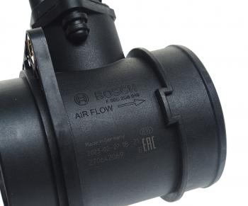 12 499 р. Датчик массового расхода воздуха VW Golf (97-06) AUDI A4 (94-08) SKODA Octavia (97-10) BOSCH BOSCH 0280218340  с доставкой в г. Вологда. Увеличить фотографию 4