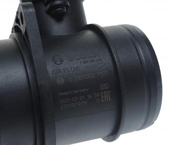 8 599 р. Датчик массового расхода воздуха VW Jetta (98-01) BOSCH BOSCH 0281002757  с доставкой в г. Вологда. Увеличить фотографию 4
