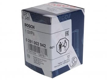 9 649 р. Датчик давления топлива MERCEDES Vito (W639) BOSCH BOSCH 0281002942  с доставкой в г. Вологда. Увеличить фотографию 3