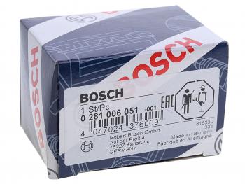 5 699 р. Датчик давления воздуха CHEVROLET Captiva (2.2D) коллектора впускного BOSCH BOSCH 0281006051  с доставкой в г. Вологда. Увеличить фотографию 3