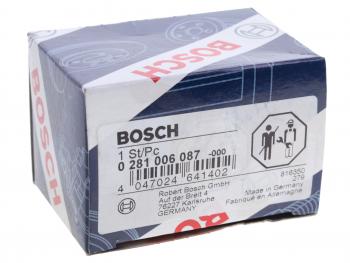 10 799 р. Датчик давления топлива MITSUBISHI Canter (06-) (4M42T1) (на рампе) BOSCH BOSCH 0281006087  с доставкой в г. Вологда. Увеличить фотографию 3