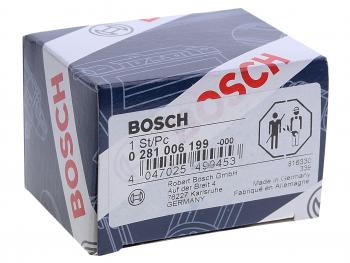 12 999 р. Датчик давления топлива IVECO Trakker (13-) на рампе BOSCH BOSCH 0281006199  с доставкой в г. Вологда. Увеличить фотографию 3