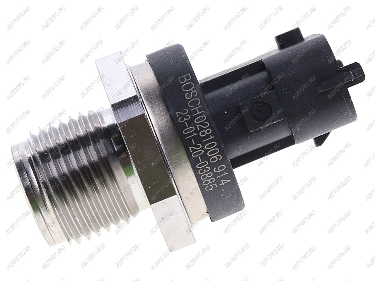 15 299 р. Датчик давления топлива ЯМЗ-53443 в рампу BOSCH BOSCH 0281006914  с доставкой в г. Вологда