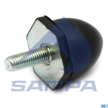 Буфер VOLVO FH12,FM10,FM12 кабины SAMPA SAMPA 030.205