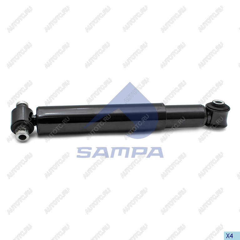 3 099 р. Амортизатор VOLVO FH,FM передний (443718 16х100 16х66 ОО) SAMPA SAMPA 034.194-01  с доставкой в г. Вологда