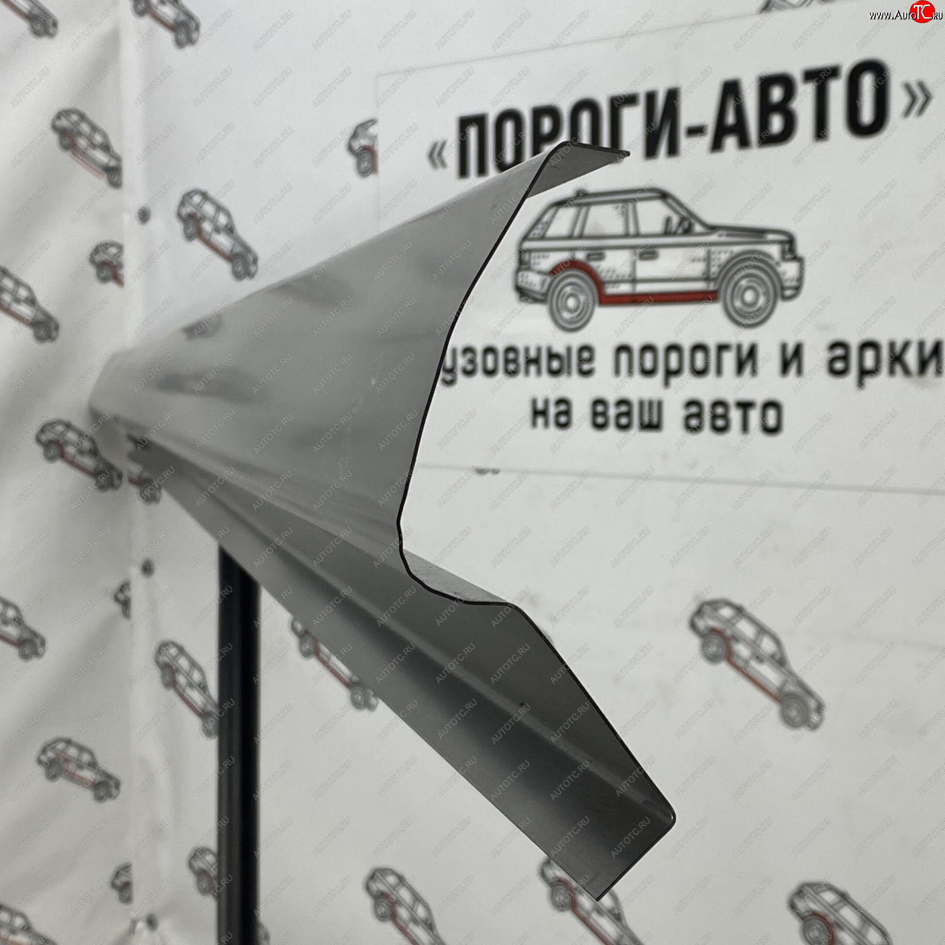 1 989 р. Правый ремонтный порог Пороги-Авто Audi A6 C6 дорестайлинг, седан (2004-2008) (холоднокатаная сталь 1 мм)  с доставкой в г. Вологда