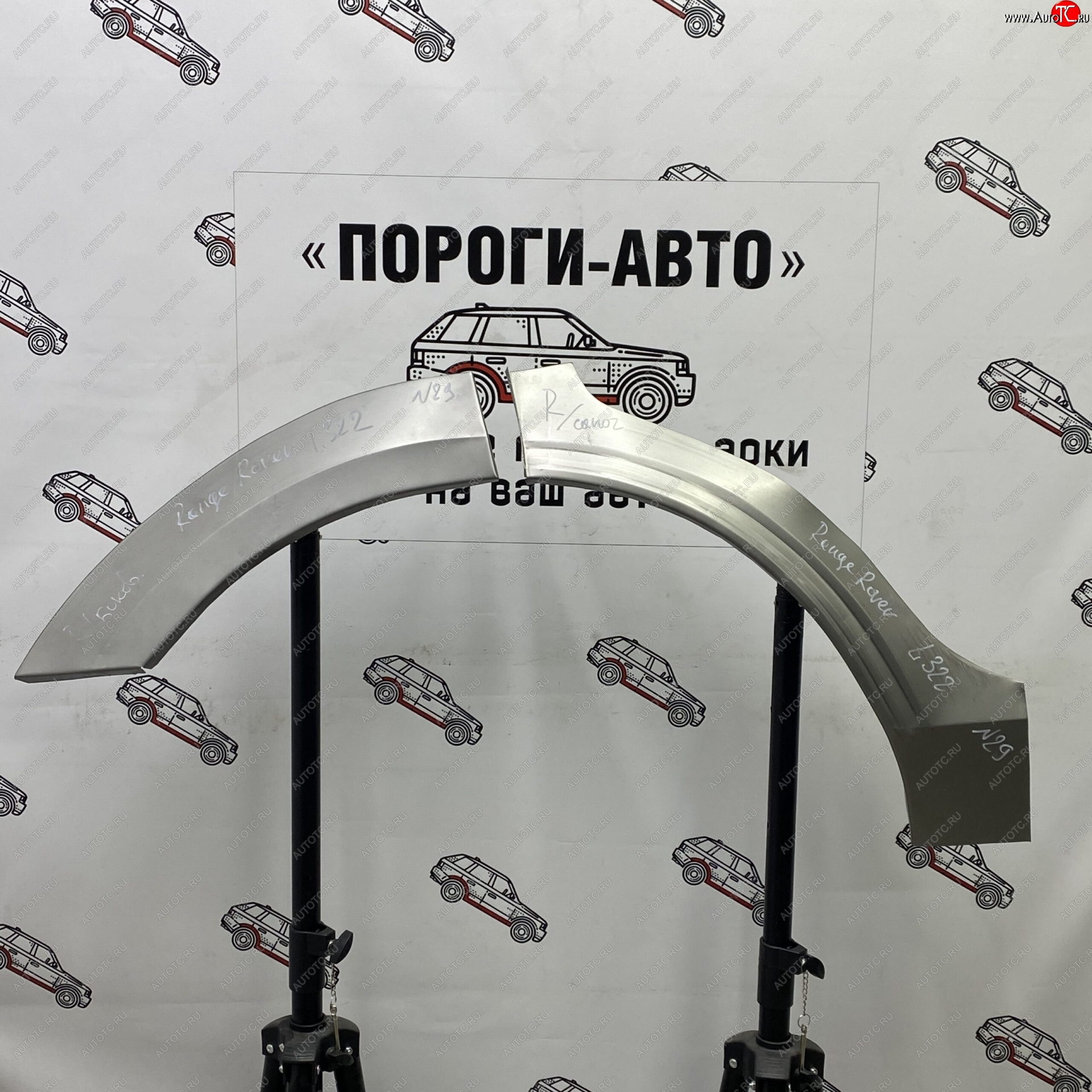 2 199 р. Ремонтные арки задних крыльев (Правая арка) Пороги-Авто Land Rover Range Rover 3 L322 дорестайлинг (2002-2006) (холоднокатаная сталь 0,8мм)  с доставкой в г. Вологда