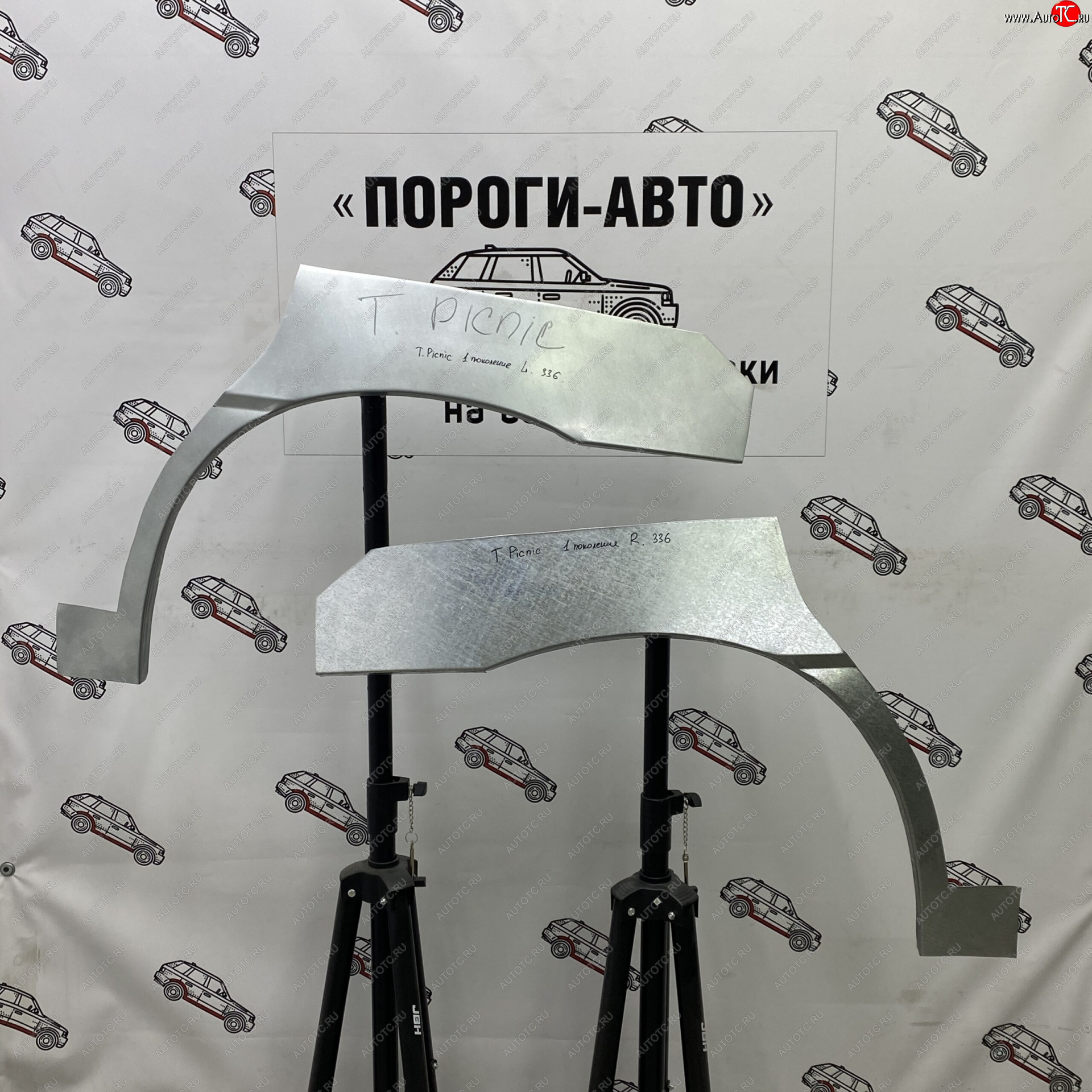 2 199 р. Левая внешняя задняя ремонтная арка ПОРОГИ-АВТО Toyota Picnic XM20 рестайлинг (2003-2009) (холоднокатаная сталь 0,8 мм)  с доставкой в г. Вологда
