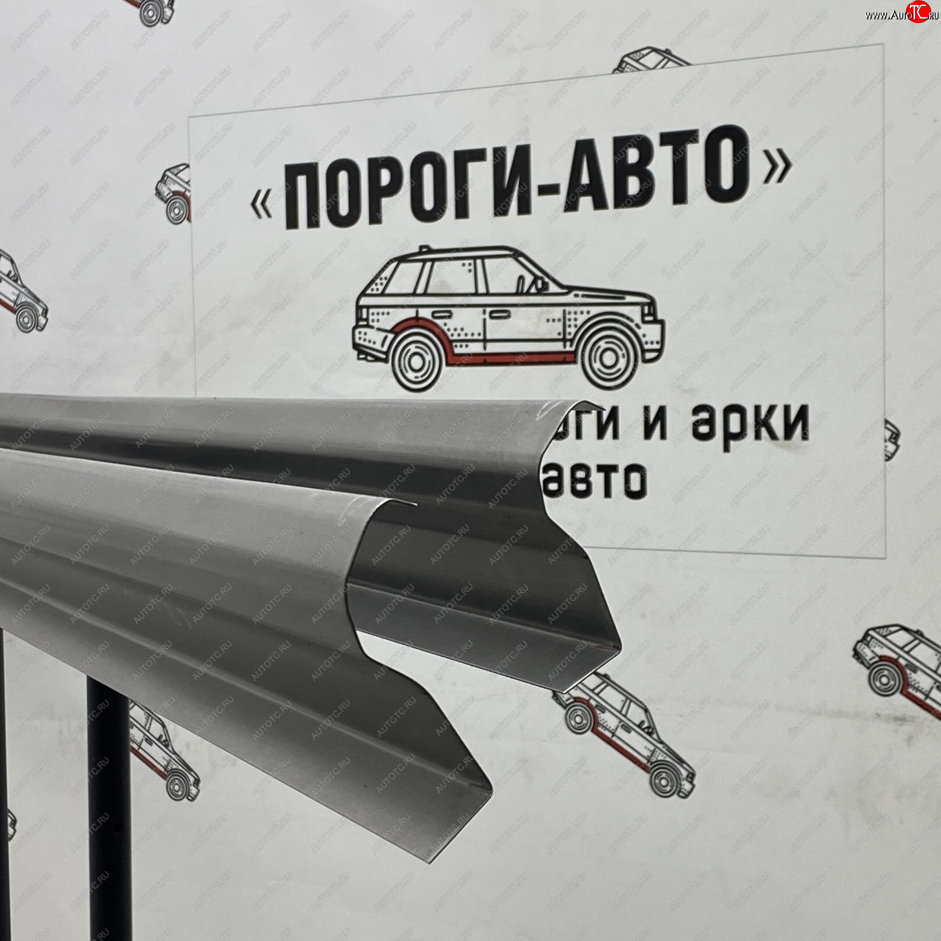1 989 р. Правый порог (Ремкомплект) Пороги-Авто Toyota Hilux AN10,AN20 дорестайлинг (2004-2008) (холоднокатаная сталь 1 мм)  с доставкой в г. Вологда