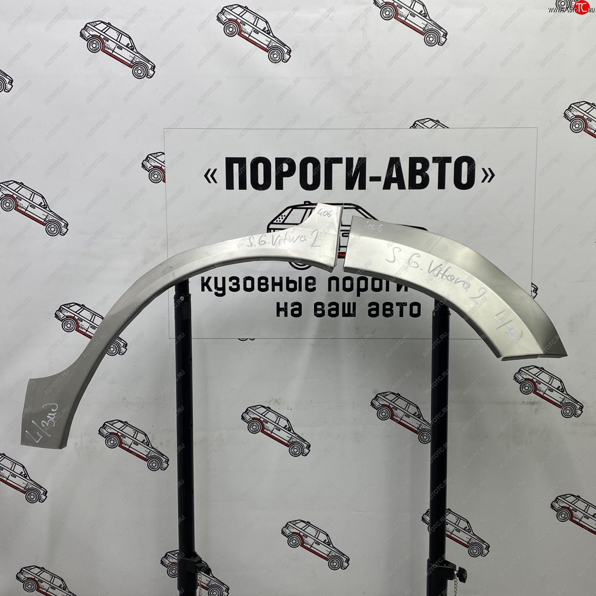 4 299 р. Ремонтные арки задних крыльев (Комплект) Пороги-Авто Suzuki Grand Vitara JT 5 дверей 2-ой рестайлинг (2012-2016) (холоднокатаная сталь 0,8мм)  с доставкой в г. Вологда