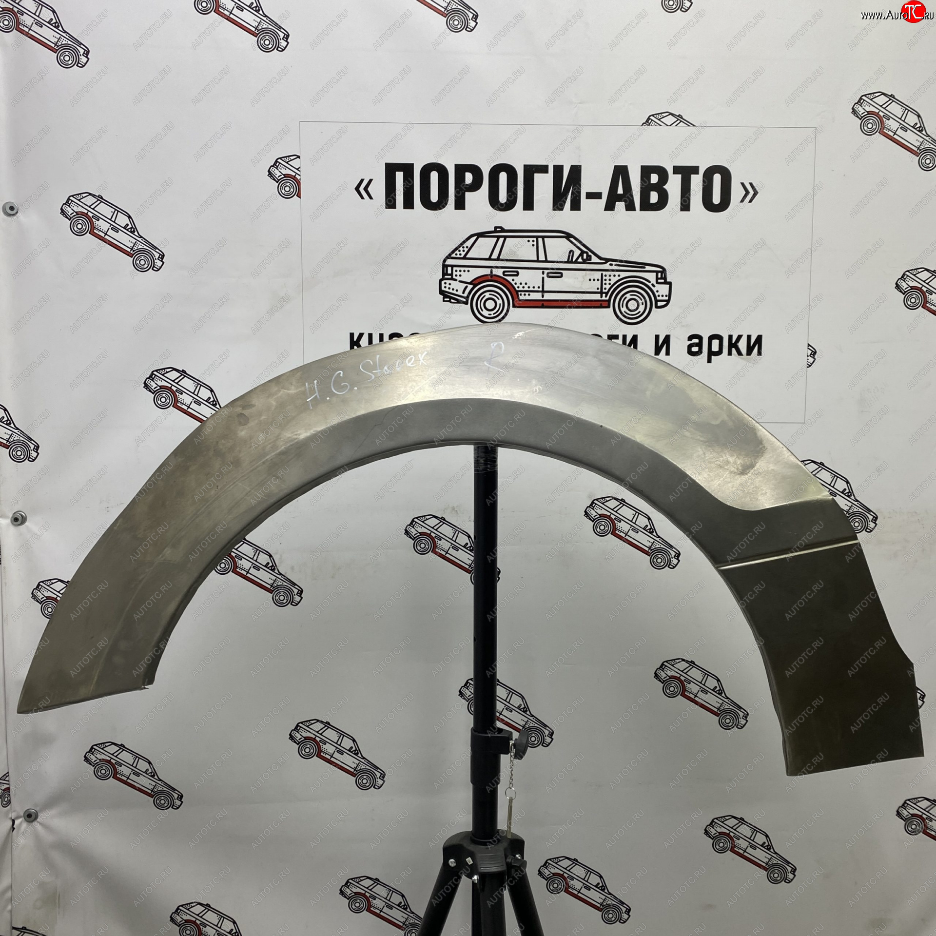 2 199 р. Ремонтные арки задних крыльев (Правая арка) Пороги-Авто Hyundai Starex/Grand Starex/H1 TQ рестайлинг (2014-2018) (холоднокатаная сталь 0,8мм)  с доставкой в г. Вологда