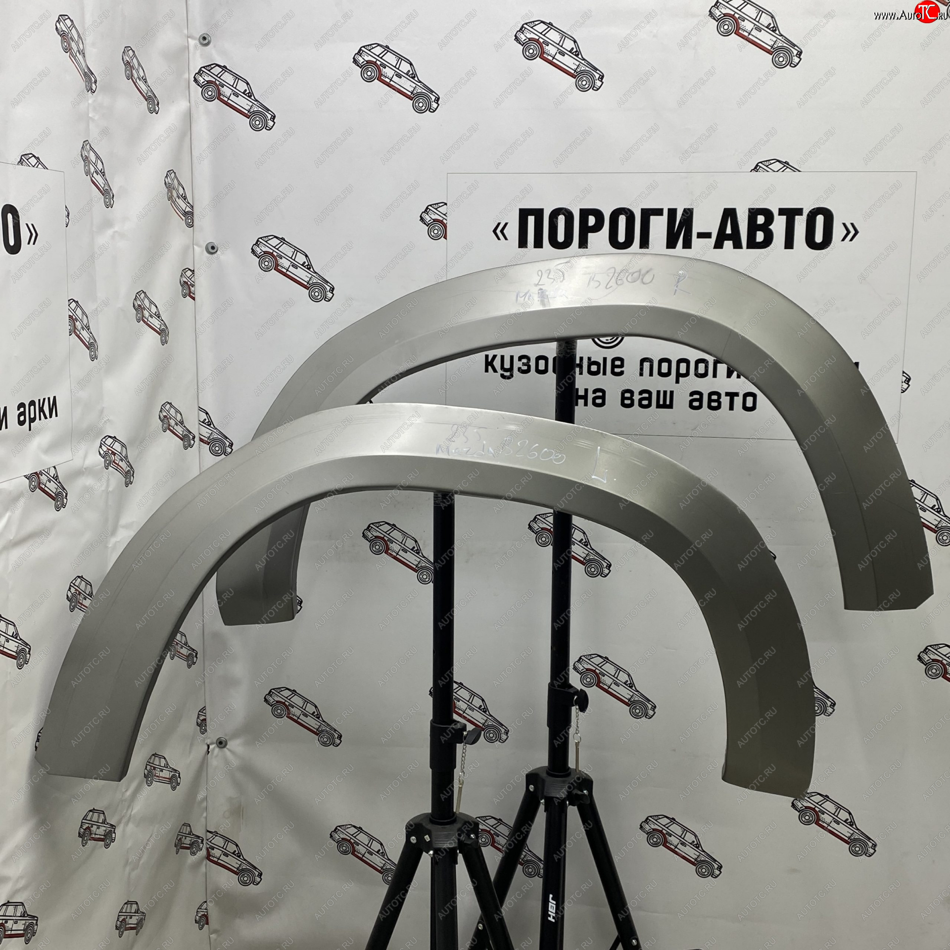 4 299 р. Ремонтные арки задних крыльев (Комплект) Пороги-Авто  Mazda B-Series (1998-2007) (холоднокатаная сталь 0,8мм)  с доставкой в г. Вологда