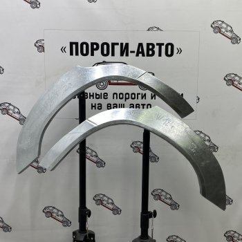 Правая задняя ремонтная арка Пороги-Авто Mercedes-Benz E-Class W124 седан дорестайлинг (1984-1993) (Холоднокатаная сталь 0,8 мм)