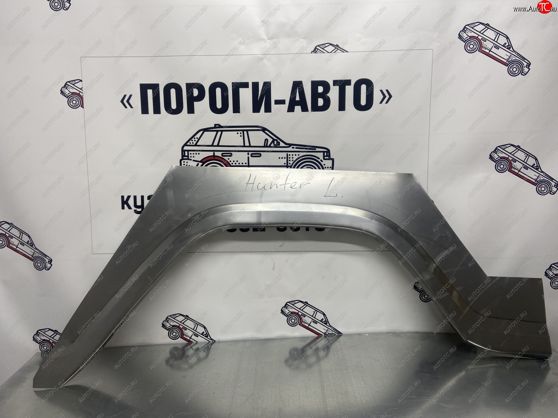 2 199 р. Ремонтные арки задних крыльев (Правая арка) Пороги-Авто Уаз 315195 Хантер (2003-2025) (холоднокатаная сталь 0,8мм)  с доставкой в г. Вологда