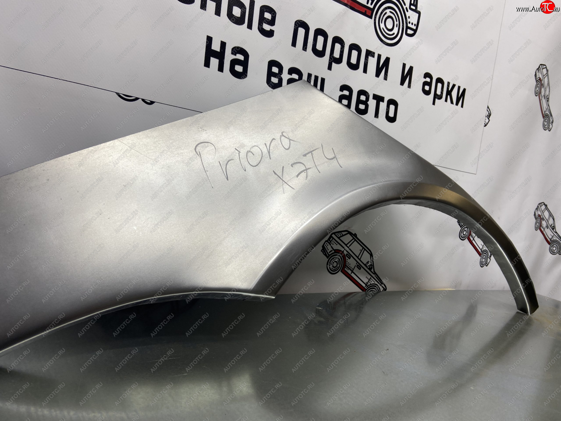 2 199 р. Правая задняя ремонтная арка Пороги-Авто Лада Приора 2172 хэтчбек дорестайлинг (2008-2014) (Холоднокатаная сталь 0,8 мм)  с доставкой в г. Вологда
