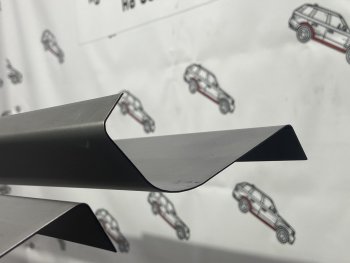 Правый ремонтный порог Пороги-Авто Lifan Smily 330 хэтчбэк рестайлинг (2014-2017) (Холоднокатанная сталь 1 мм)