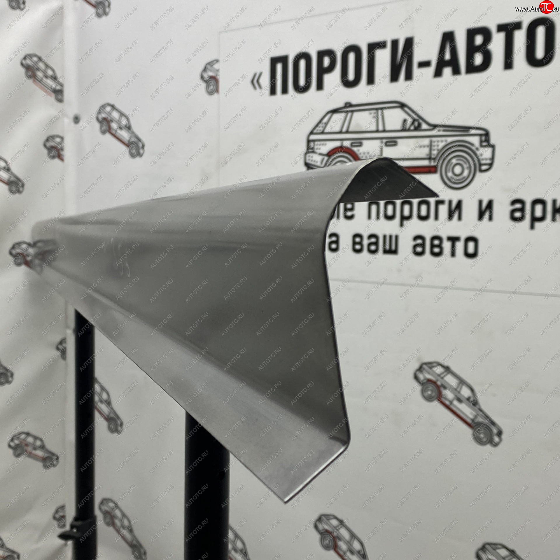1 989 р. Правый ремонтный порог Пороги-Авто Toyota Land Cruiser Prado J120 (2002-2009) (Холоднокатанная сталь 1 мм)  с доставкой в г. Вологда
