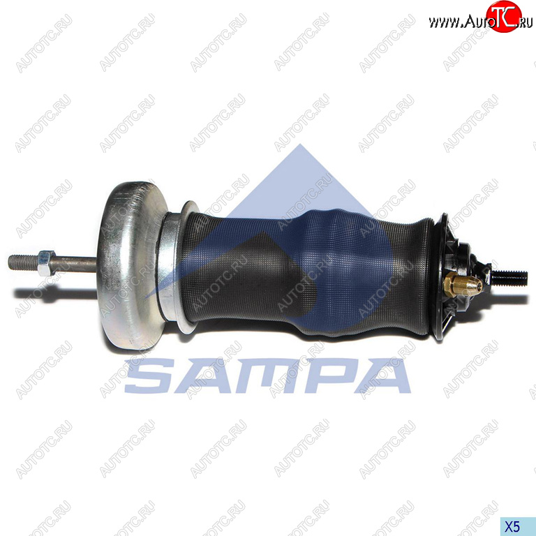 3 369 р. Амортизатор SCANIA 4 series кабины передний с пневмоподушкой 1424228+1349840 SAMPA SAMPA 040.179-01  с доставкой в г. Вологда