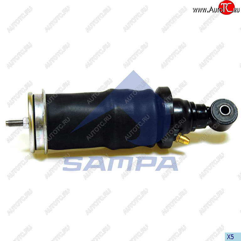 3 399 р. Амортизатор SCANIA кабины (пневмо) (230335 OI) в сборе SAMPA SAMPA 040.185-01  с доставкой в г. Вологда