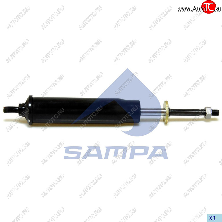1 559 р. Амортизатор SCANIA 4 кабины передний (204303;45;1293;1225; I  I ) SAMPA SAMPA 040.216-01  с доставкой в г. Вологда