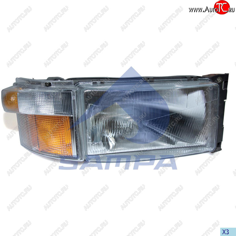 4 999 р. Фара SCANIA 4 series правая SAMPA SAMPA 042.057  с доставкой в г. Вологда