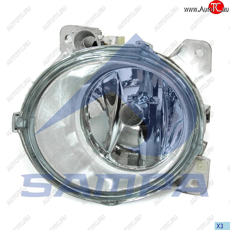 2 179 р. Фара противотуманная SCANIA 4,P,G,R,T series правая наружная SAMPA SAMPA 042.075  с доставкой в г. Вологда