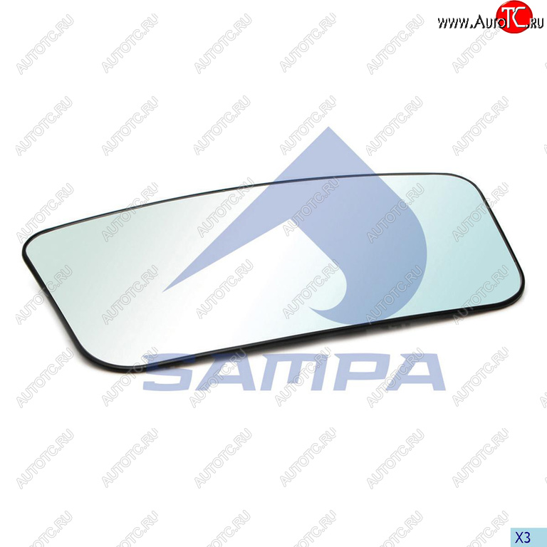 1 779 р. Элемент зеркальный SCANIA 124,144,P,R,T series с подогревом SAMPA SAMPA 042.105  с доставкой в г. Вологда