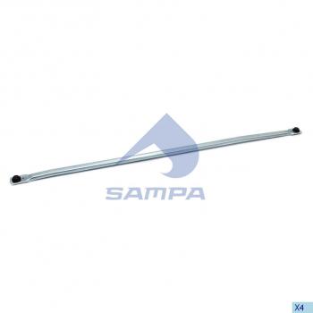 Тяга SCANIA 4 series трапеции стеклоочистителя L=875мм (между шарнирами) SAMPA SAMPA 042.337