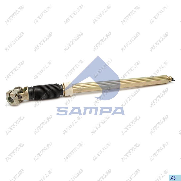 10 199 р. Вал карданный SCANIA 4,K,L,N колонки рулевой SAMPA SAMPA 043.062  с доставкой в г. Вологда