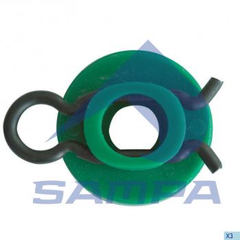 Фиксатор SCANIA P,R series механизма стеклоподъемника (ползунок) SAMPA SAMPA 043.200