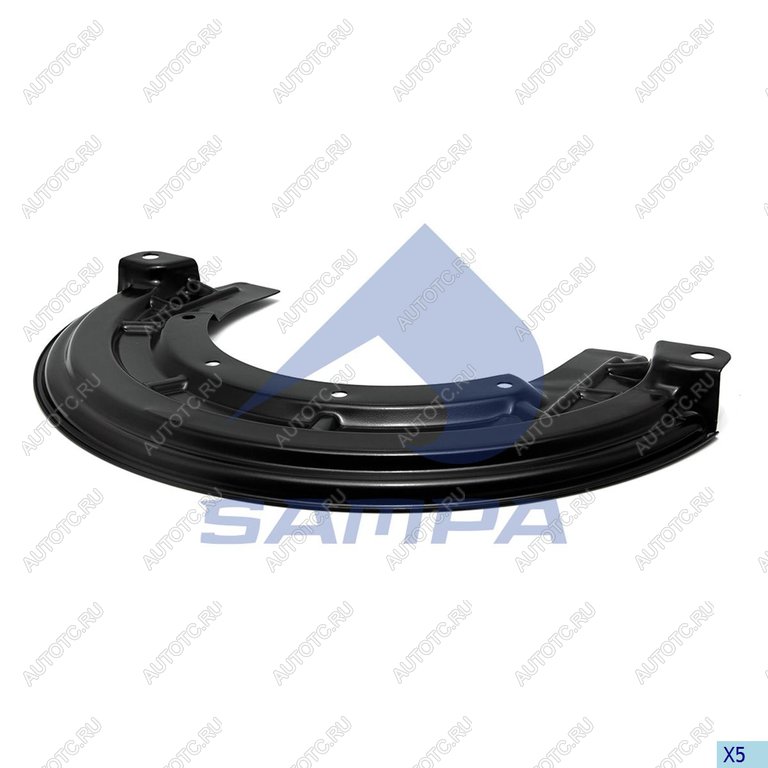 2 299 р. Щиток SCANIA барабана тормозного пылезащитный (на сторону) SAMPA SAMPA 043.217sd  с доставкой в г. Вологда