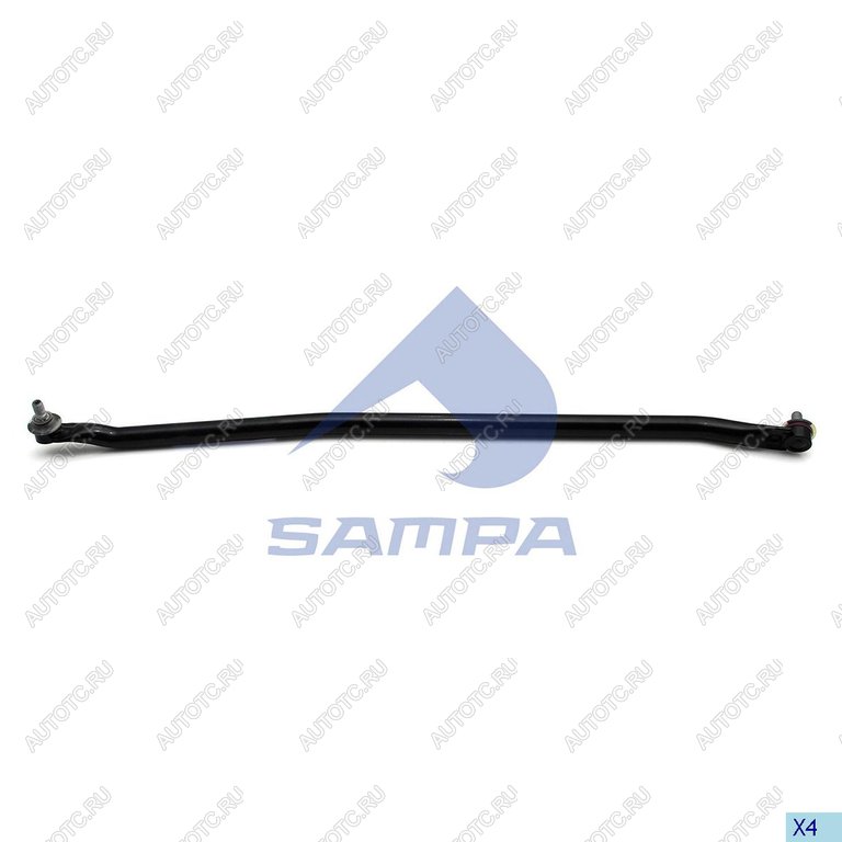 2 699 р. Тяга SCANIA рычага переключения КПП SAMPA SAMPA 043.334  с доставкой в г. Вологда