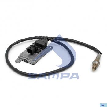 Датчик SCANIA P,R,T series катализатора NOX оксида азота в сборе с блоком (ЕВРО-6) SAMPA SAMPA 043.350