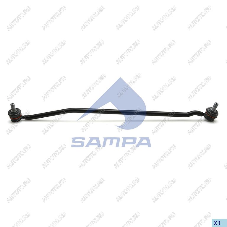 2 599 р. Шток SCANIA P,G,R,T вилки переключения передач SAMPA SAMPA 044.064  с доставкой в г. Вологда
