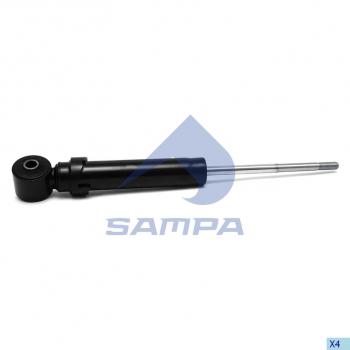 Амортизатор SCANIA 4,P,G,R,T series кабины задний (270322 12x91 14x50 IO) SAMPA SAMPA 044.067-01